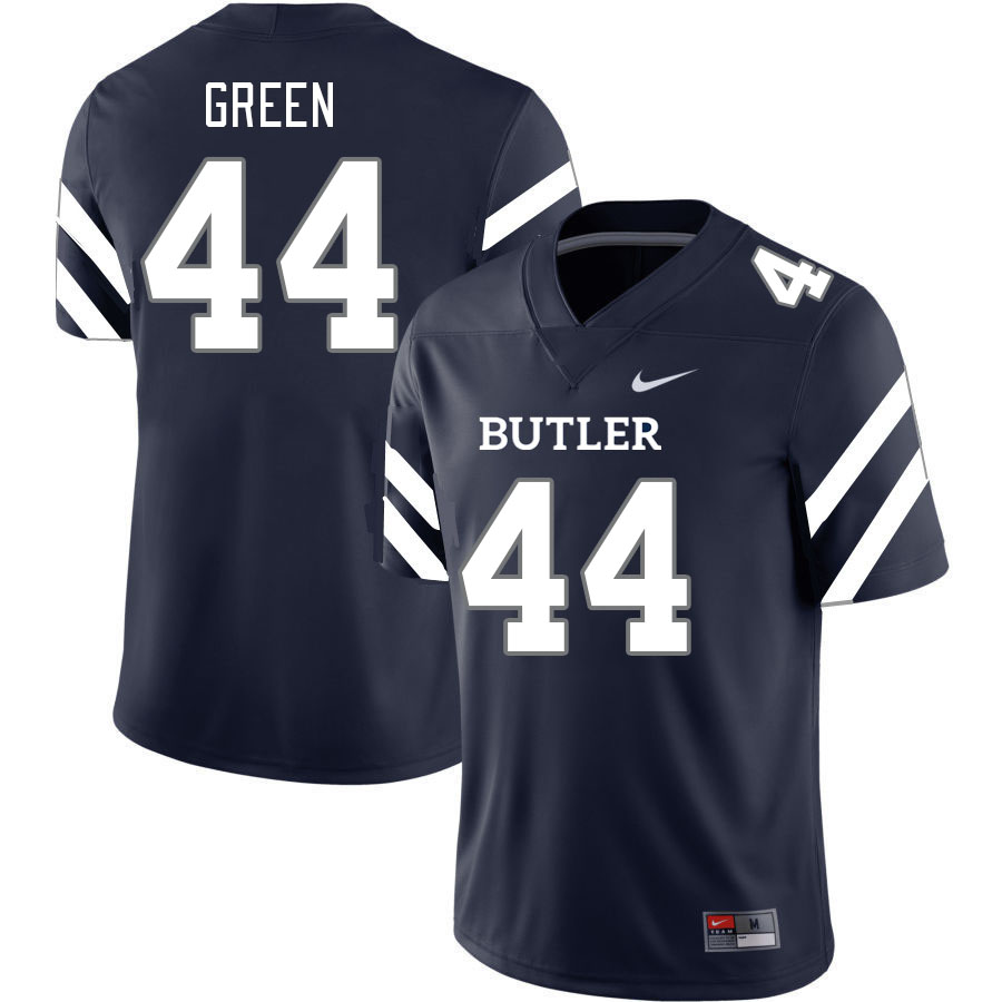 Men-Youth #44 Luke Green Butler Bulldogs College Football Jerseys Stitched Sale-Navy